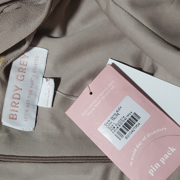 NWT Birdy Grey Alex convertible dress Taupe - Picture 4 of 4